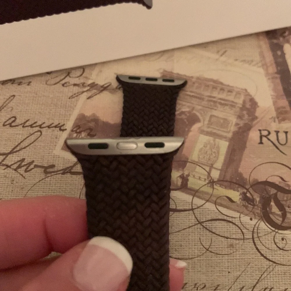 Apple Watch Braided Solo Loop (Dark Cherry)